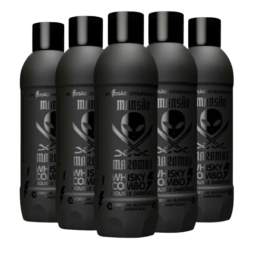 Whisky + Combo Double Darkness 1L (6 unidades)